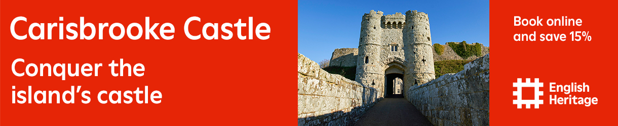 Visit Carisbrooke Castle on the Isle of Wight